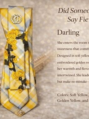 Women's Fashion Tie- DARLING